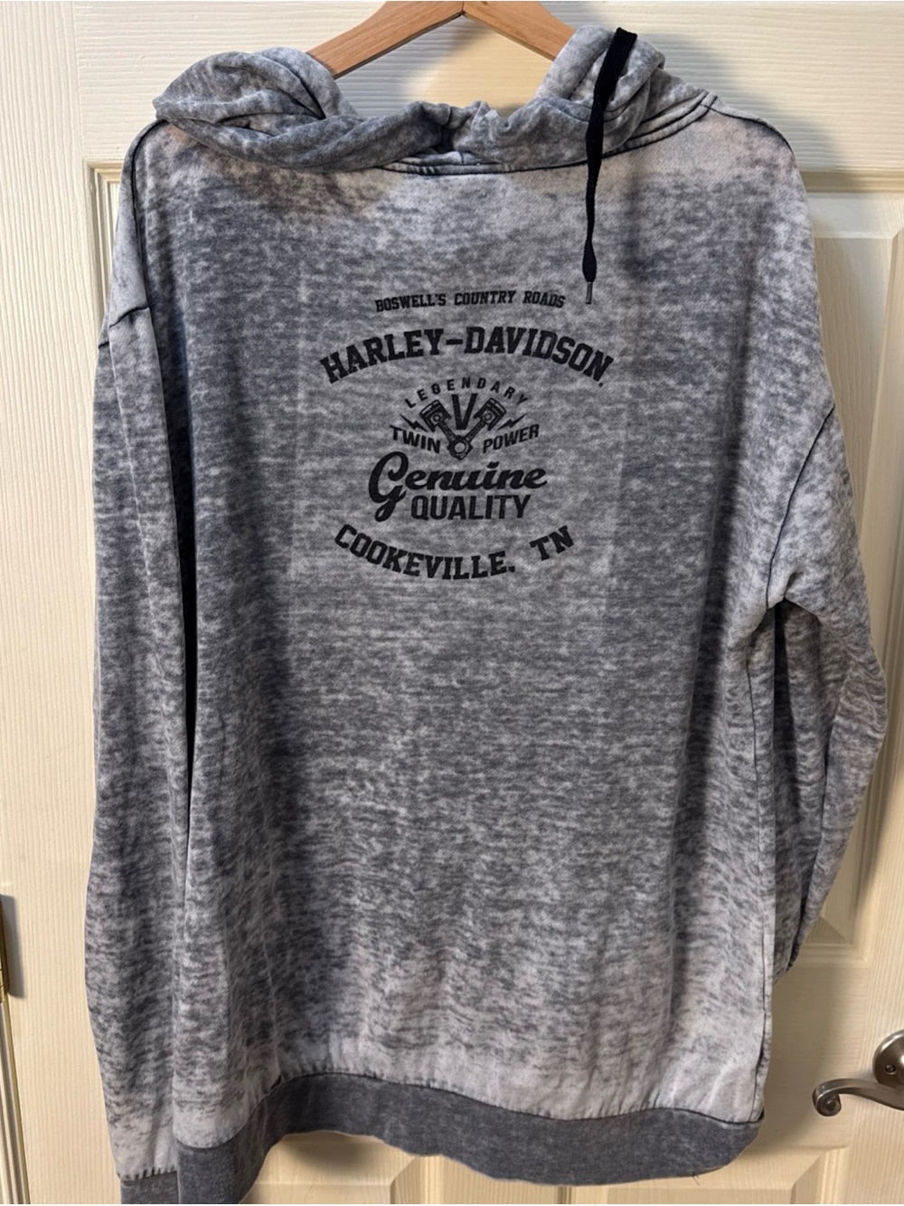 Harley-Davidson women’s lightweight hoodie pullover 3XL BOSWELLS - Picture 8 of 12